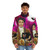 Jean Claude Van Damme Karate Tiger Puffer Jacket with movie-inspired design - men front