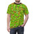 Carcassonne-inspired board game tiles printed on a high-quality t-shirt - men front