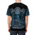 Abstract and psychedelic technical death metal band t-shirt - men back