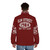 Elm Street College Puffer Jacket featuring Freddy Krueger design - men back