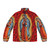Virgin of Guadalupe Puffer Jacket with Custom Airbrush Artwork