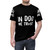 T-shirt featuring a playful "In Dog We Trust" slogan design for dog lovers and pet owners. - men front