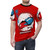 Anime-inspired capsule gang t-shirt with characters Shotaro Kaneda and Tetsuo Shima from the manga and anime series Akira - men front