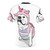A t-shirt featuring a bulldog unicorn digital illustration - Back