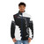Playing Cards Puffer Jacket with Poker Motif - men front