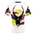 Retro impala t-shirt featuring an iconic 80s animal design - Back