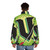 V Energy Logo Corner Puffer Jacket featuring the iconic V Energy drink logo - men back