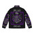Play Dead Vampire Bat Puffer Jacket with dark, gothic inspired design - Back