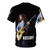 Vintage-style t-shirt featuring a graphic inspired by renowned British guitarist Paul Kossoff. - Back