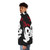 Plastikman Puffer Jacket with music and electronic dance music inspired design - men side left