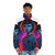 Eleven from Stranger Things Puffer Jacket with Stranger Things Logo - men front