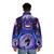 Ursula the Sea Witch puffer jacket with crystal ball and ocean motifs - men back