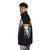 Vibrant puffer jacket featuring a playful elephant and splash design - men side left