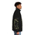 Electric Warrior Puffer Jacket 2 featuring a vintage T. Rex and glam rock inspired design - men side right