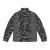 Unknown Pleasures J01 Retro Puffer Jacket featuring iconic album cover art - Back