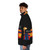 Electric Six "Fire" Album Puffer Jacket with Band Logo - men side left