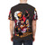 Spooky supernatural horror t-shirt with Hazbin Hotel characters - men back