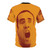T-shirt featuring a pop art design of Nicolas Cage's iconic face - Back