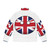 United Kingdom Countryball Design Puffer Jacket - Back