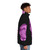 Pink Floyd Lawson Puffer Jacket with Dark Side of the Moon Inspired Design - men side right