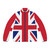 Union Jack flag puffer jacket for men and women