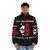 El Professor Money Heist Puffer Jacket with Bella Ciao Design - men front