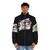 Unicorn puffer jacket in a cozy and whimsical design - men front