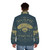 El Guapo Tequila Puffer Jacket featuring iconic Three Amigos movie characters - men back