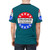 Crusher For President T-shirt featuring sci-fi and retro design - men back