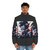 Pilot puffer jacket for anime lovers - men front