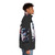 Pilot puffer jacket for anime lovers - men side right