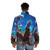 Puffer jacket featuring the iconic Pillars of Creation image from the Hubble Telescope - men back