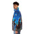 Puffer jacket featuring the iconic Pillars of Creation image from the Hubble Telescope - men side left