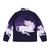 Iridescent and dreamy unicorn tears puffer jacket with a galaxy-inspired design - Back