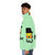 Pikajew Electric Puffer Jacket - Warm and Cozy Pokemon-Inspired Outerwear - men side left