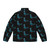 Colorful pigeon puffer jacket for kids and children - Back