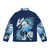 Underwater Dream IV Puffer Jacket - Aquatic fashion puffer jacket with ocean-inspired design - Back