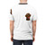 Customizable dog print t-shirt for dog owners and pet lovers - men back