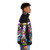 Undertale Puffer Jacket featuring characters from the popular video game - men side right