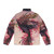 Phoenix Puffer Jacket - Colourful mythical creature puffer jacket with fire-inspired design - Back