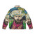 Philadelphia Eagles Jason Kelce Puffer Jacket with team logo and player name - Back
