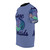 Model wearing a colorful t-shirt featuring a whimsical mermaid illustration - men left