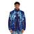 Goku Ultra Instinct Anime Puffer Jacket - men front