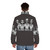A7X inspired puffer jacket with skull design - men back