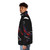 Spiderman Spider Verse Puffer Jacket featuring Miles Morales and Peter Parker - men side left