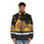 John Steinbeck "East of Eden" puffer jacket featuring iconic book cover design - men front