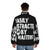 Easily Distracted By Waiters Puffer Jacket with funny work-related design - men back