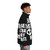 Easily Distracted By Waiters Puffer Jacket with funny work-related design - men side right