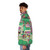 Earthbound Puffer Jacket with Iconic Characters and Designs - men side left