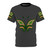 Vibrant butterfly graphic printed on a high-quality t-shirt with a nature-inspired design.
